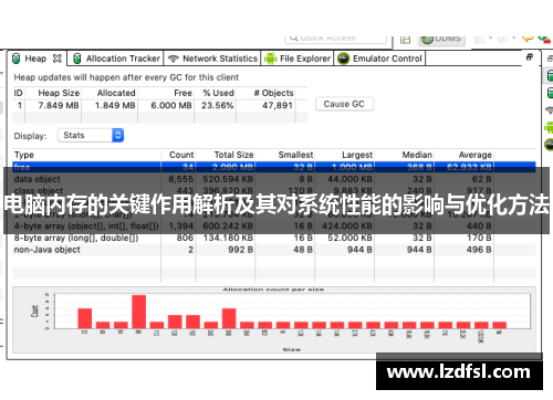 电脑内存的关键作用解析及其对系统性能的影响与优化方法